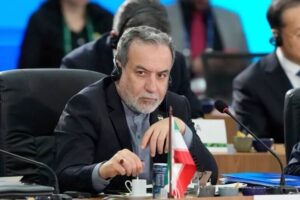 ایرانی وزیر خارجہ عباس عراقچی بغداد میں او آئی سی وزرائے خارجہ اجلاس میں