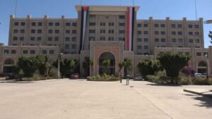 صنعا میں یمنی وزارت خارجہ کی عمارت