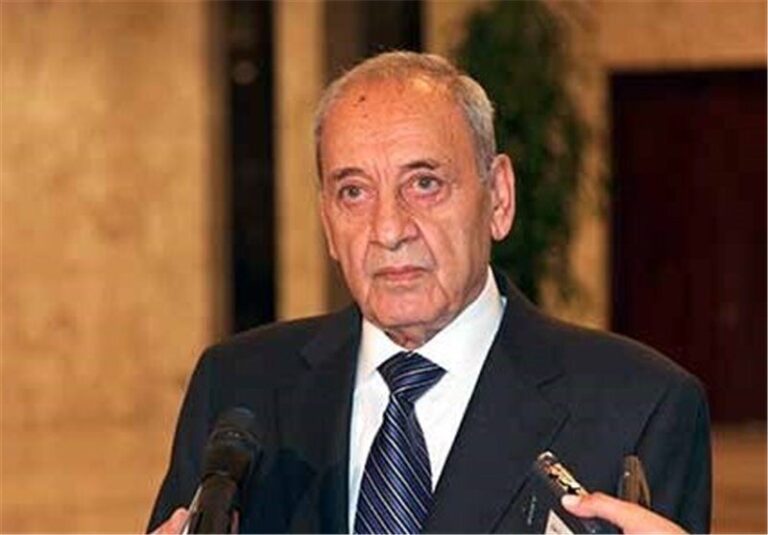 لبنانی پارلیمنٹ کے اسپیکر نبیہ بری